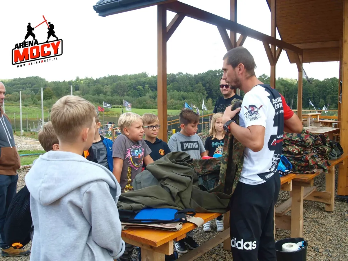 Wyposażenie do paintballa dla dzieci